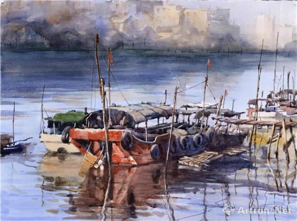 "流彩"周蓝凌水彩作品展