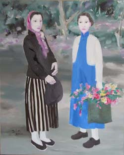 “女人花”女性艺术家四人联展