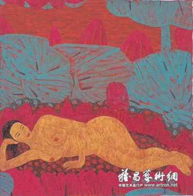 “见佛不见人”韩国画家金南姬第13届个展