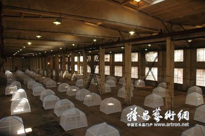 “99个帐篷，99个梦想”2008中国北京左右国际艺术节展