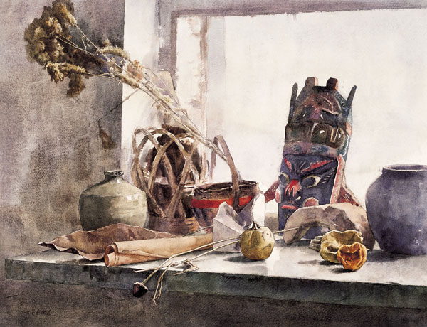 引用中国百年水彩画展