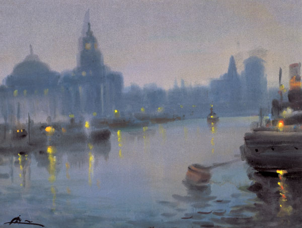 引用中国百年水彩画展