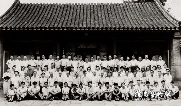 1959年7月，北京中国画院业余进修班学员结业合影