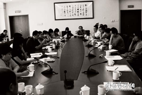 2006年8月31日-9月1日，北京画院在怀柔召开全体画家及行政人员会议