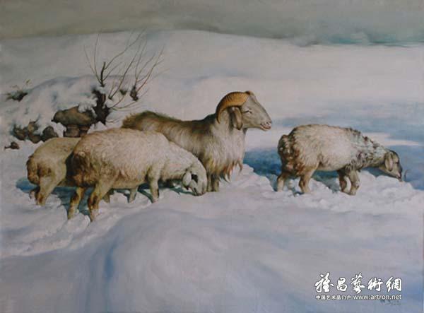 "雪·乡情·罗春杰"罗春杰油画作品展