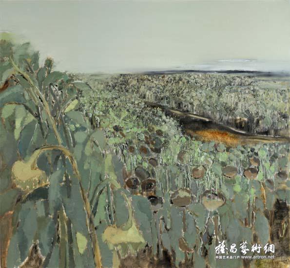 李江峰《初秋》 130×120cm 2007