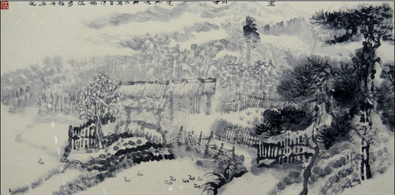 脚印—伍雪梅 韦倩国画展