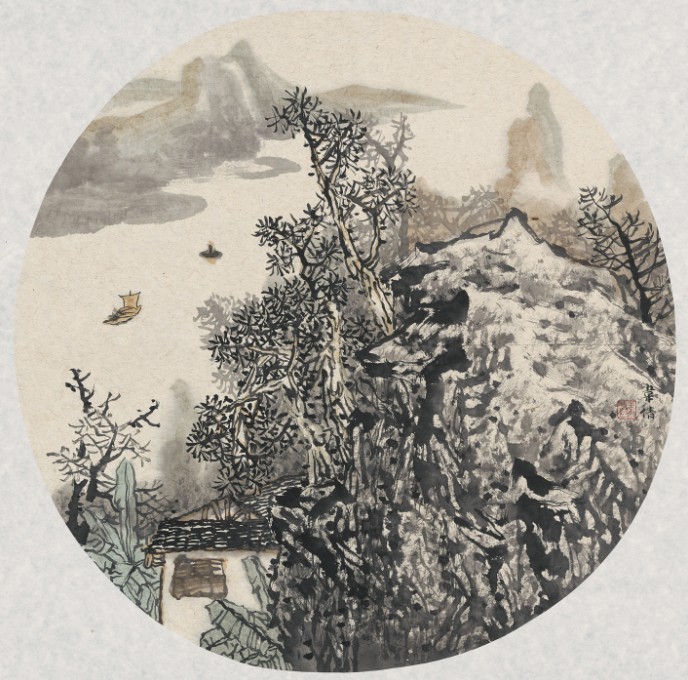 脚印—伍雪梅 韦倩国画展