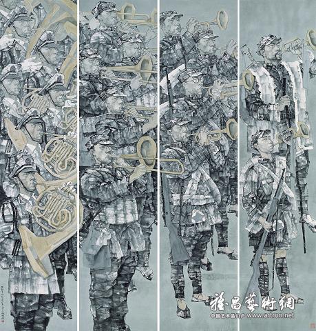 第十一届全国美术作品展览中国画展获奖提名作品