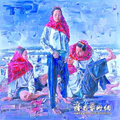 王耀伟《风过惠东》(油画)