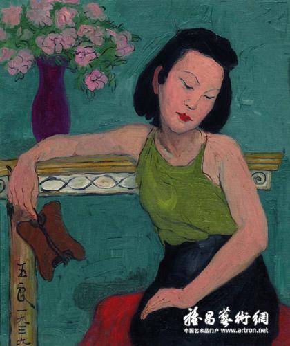 郁金香—潘玉良油画精品展品