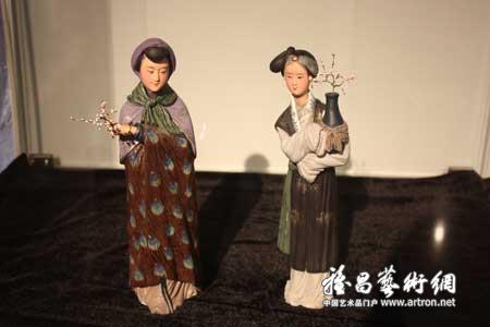 泥人张第五代传人彩塑作品捐赠展在中国美术馆举办
