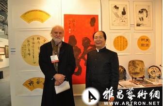 有中央文史馆书画院研究员,著名山水画家张介宇,中央美院高材生韦承宗