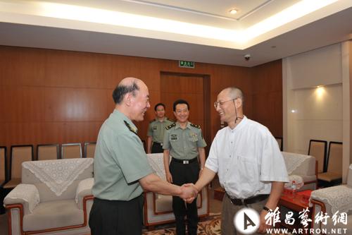 《解放军艺术学院美术系师生作品展》中国美术馆开幕