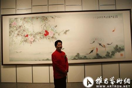 石丰作品曾多次获得国内大型画展银奖,铜奖,画家本人被收入