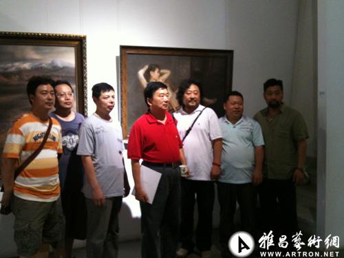 北京画院2012届油画研修班马琳工作室毕业作品展开幕