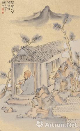 【动态】"禅音"画僧演旭禅意个人画展预展信息