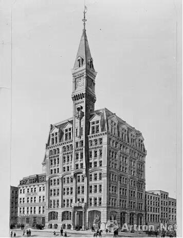 1875年,纽约论坛报大厦
