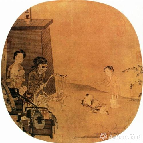《骷髅幻戏图》