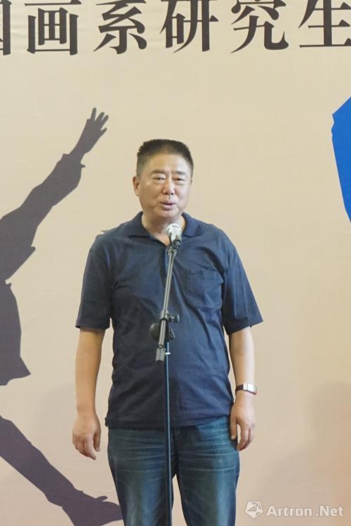 重庆美术家协会副主席孙汉军开幕式致辞