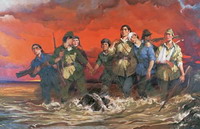 抗战纪念绘画作品