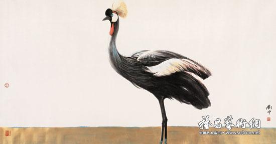皇^_^Crowned Crane Bird