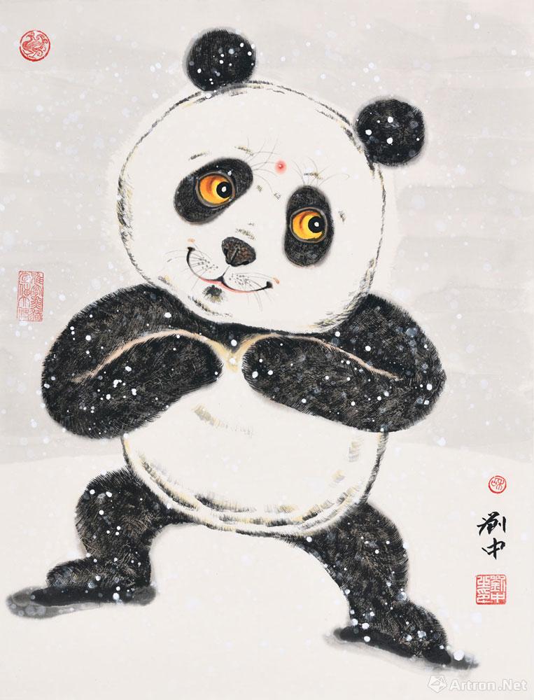 冰雪太极熊猫 系列二