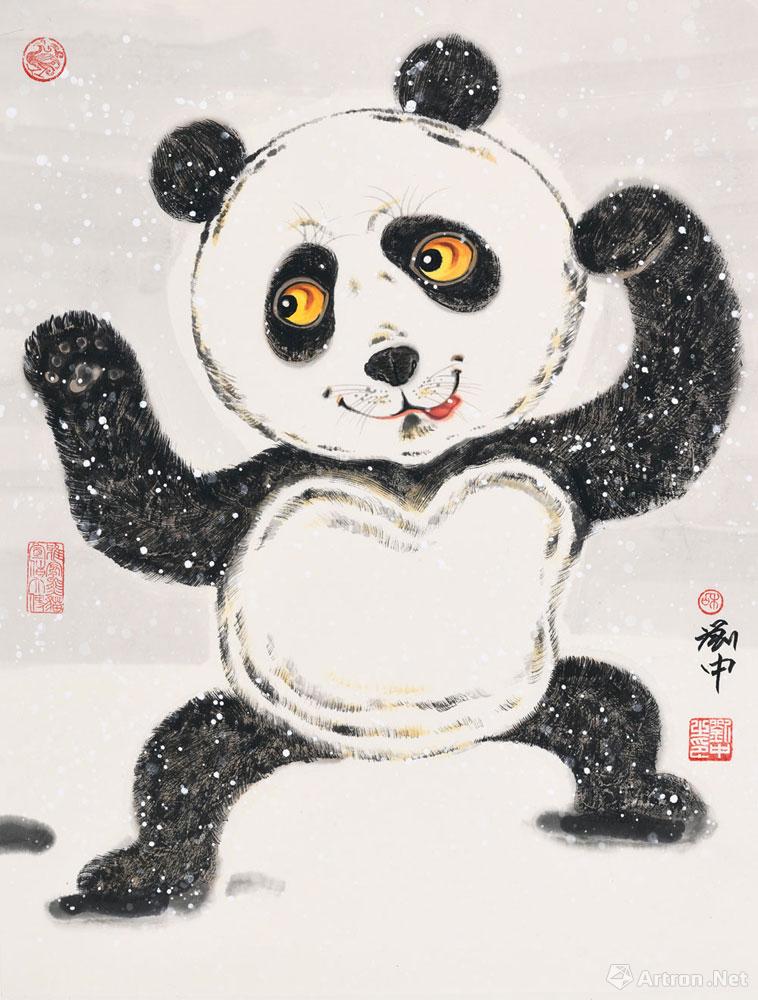冰雪太极熊猫 系列九