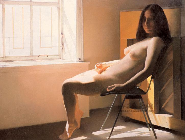 窗前的女人体  The Nude in front of the Window
