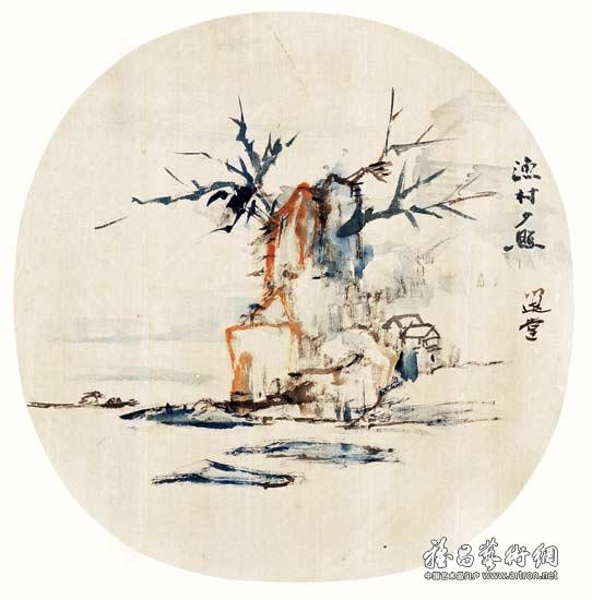 潇湘八景纨扇册^_^Eight Scenes of Siu SeungColor on Silk