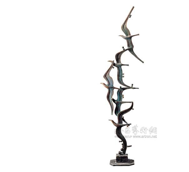韩美林作品：雕塑作品之二