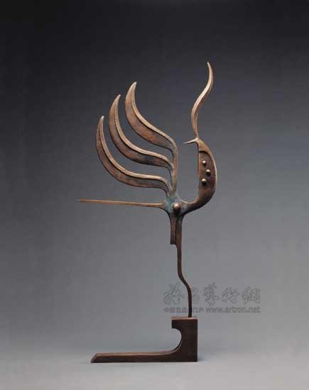 韩美林作品：雕塑作品之十三