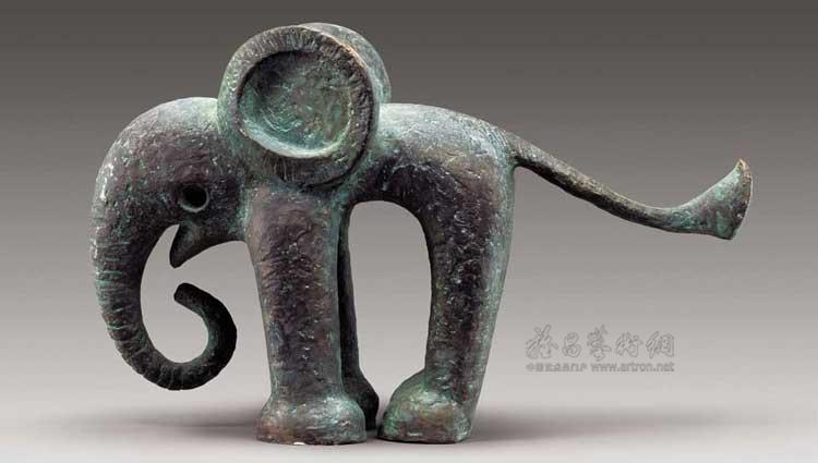 韩美林作品：雕塑作品之四十一