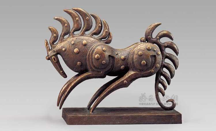 韩美林作品：雕塑作品之八十二