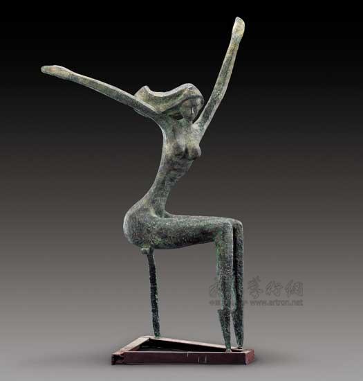 韩美林作品：雕塑作品之九十四