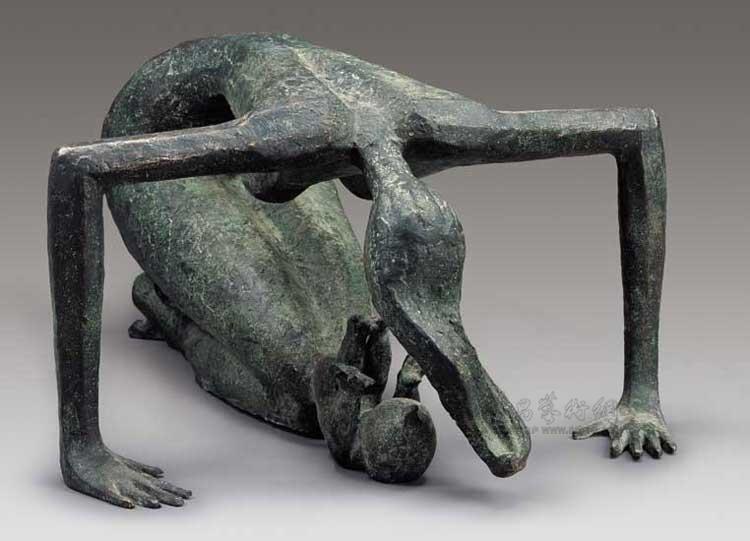 韩美林作品：雕塑作品之一百零一
