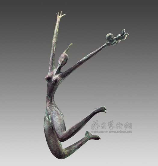 韩美林作品：雕塑作品之一百零三
