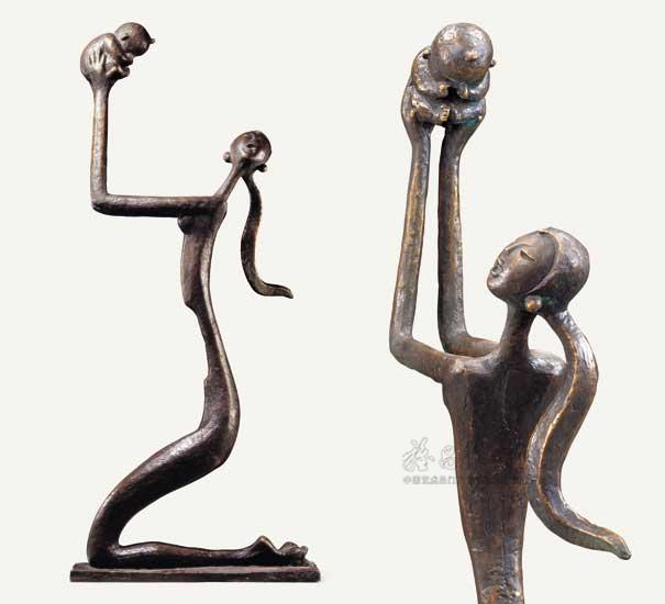 韩美林作品：雕塑作品之一百零六
