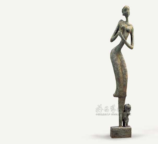 韩美林作品：雕塑作品之一百零八
