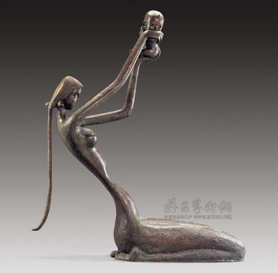 韩美林作品：雕塑作品之一百一十九