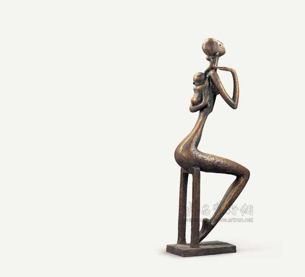 韩美林作品：雕塑作品之一百二十二