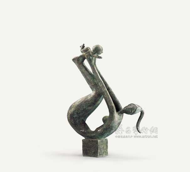 韩美林作品：雕塑作品之一百二十四