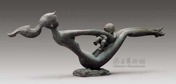 韩美林作品：雕塑作品之一百二十六