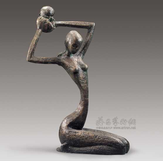韩美林作品：雕塑作品之一百二十九