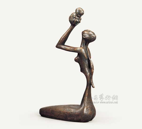 韩美林作品：雕塑作品之一百三十二