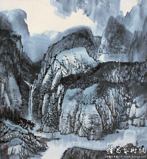 邓明汉山水画作品图图片