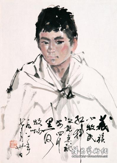 藏族小牧民