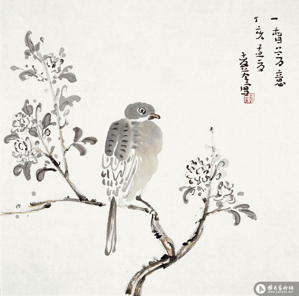 李孝萱花鸟画图片