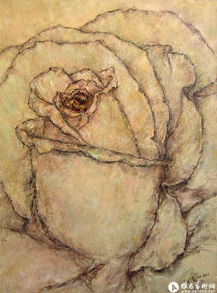 雷双作品：玫瑰肖像之五