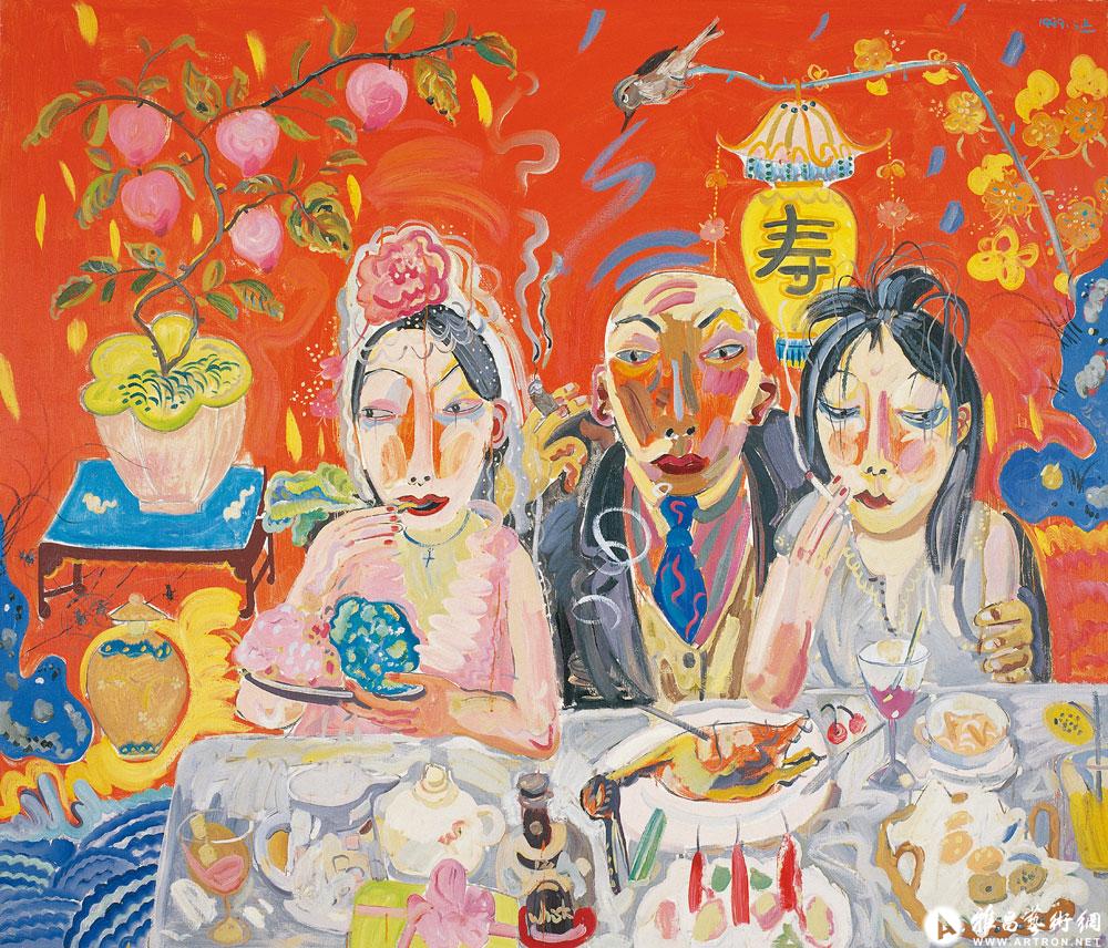 申玲1999油画作品_申玲官方网站-雅昌艺术家网